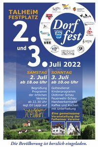 Plakat-Dorffest-Talheim-2022-A